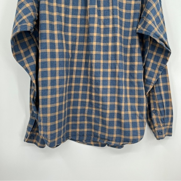 Patagonia Men's Plaid Striped Collared Long Sleeve Organic Cotton Buttondown - Picture 11 of 12